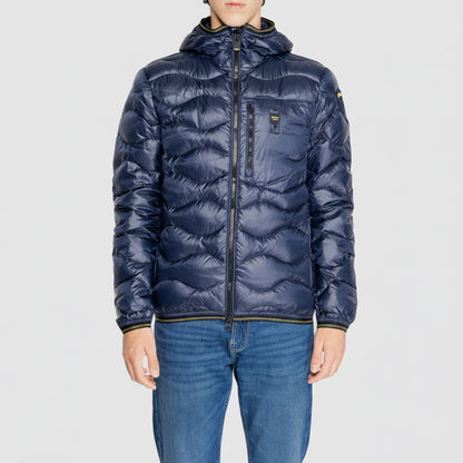 Blauer Vindjakke Herre